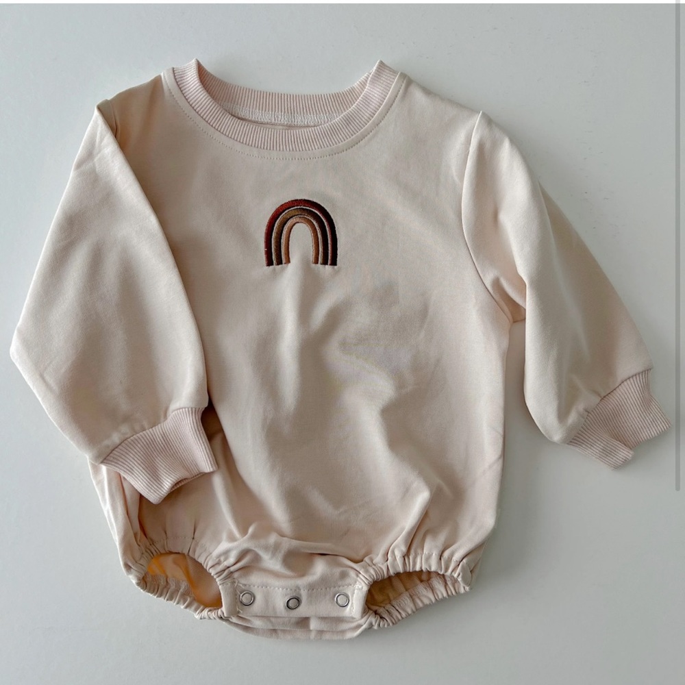 Rainbow Baby Romper